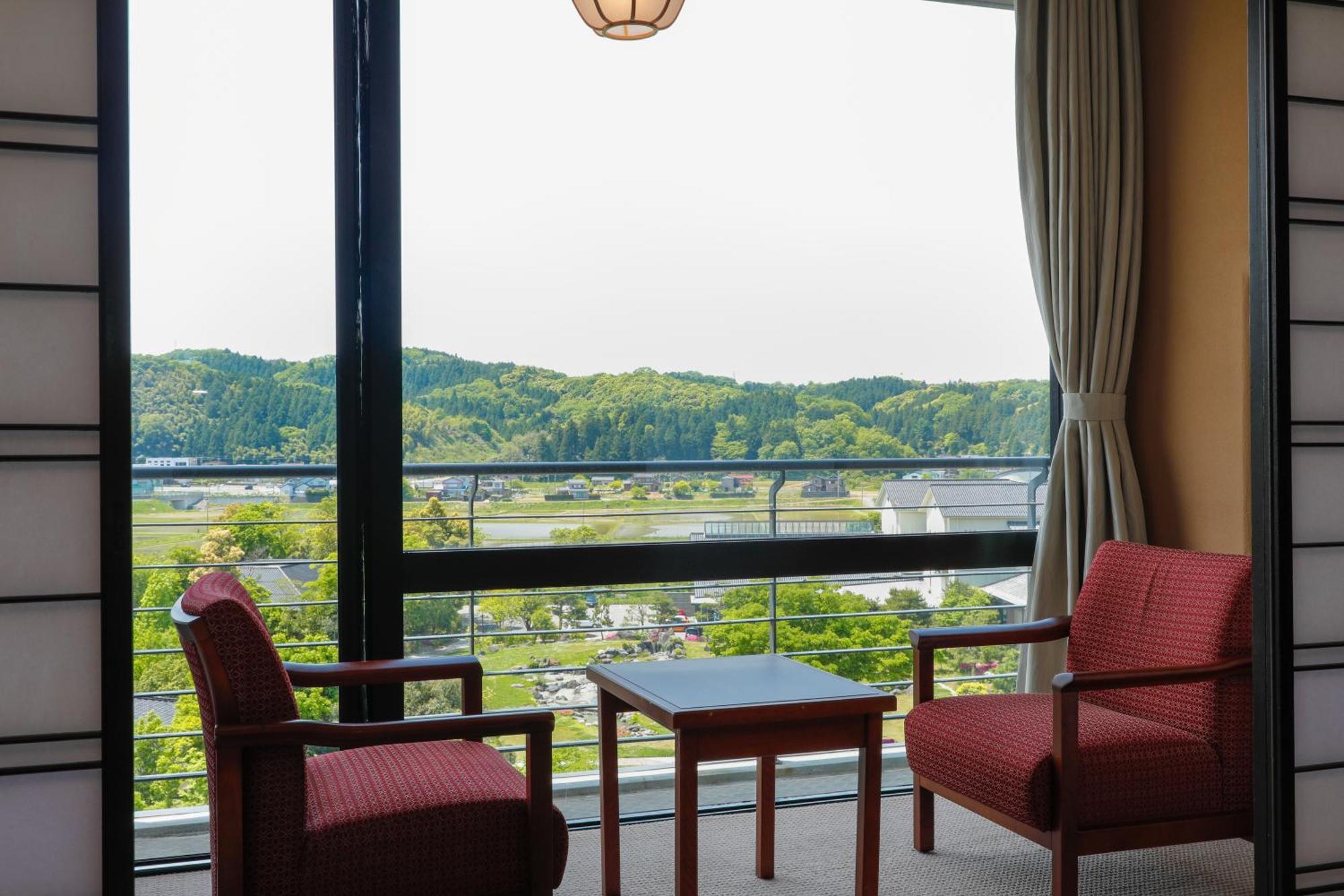 Yamashiro Onsen Miyabi No Yado Kaga Hyakumangoku Hotell Exteriör bild